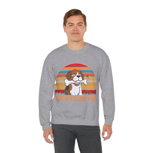 Best Dog Daddy Ever Crewneck Sweatshirt - Dipaliz - Sweatshirts
