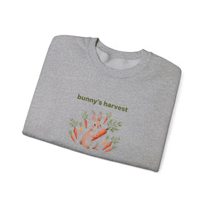 Pastel Bunny Floral Crewneck Watercolor Design Spring Dipaliz - Sweatshirts