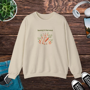 Pastel Bunny Floral Crewneck Watercolor Design Spring Dipaliz - Sweatshirts