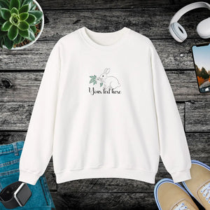 Floral Easter Bunny Sweatshirt - Embroidered - Dipaliz - Sweatshirts