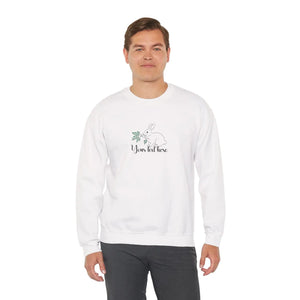 Floral Easter Bunny Sweatshirt - Embroidered - Dipaliz - Sweatshirts