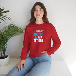 Legendary Doctor Retired Crewneck Sweatshirt - Sweatshirts