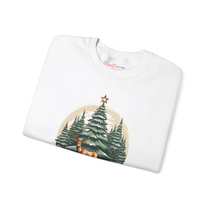 Festive Rudolf Crewneck Sweatshirt - Gifts for Her - Dipaliz - Sweatshirts