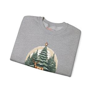 Festive Rudolf Crewneck Sweatshirt - Gifts for Her - Dipaliz - Sweatshirts
