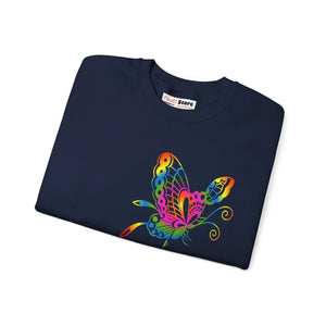 Inspirational Crewneck Sweatshirt - be the Change - Dipaliz - Sweatshirts