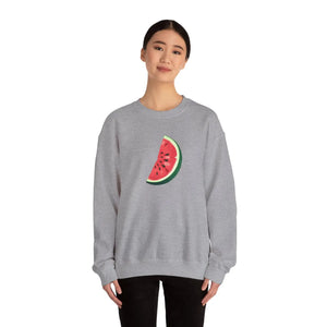 Watermelon Sweatshirt Crewneck - Summer Vibes Design - Dipaliz