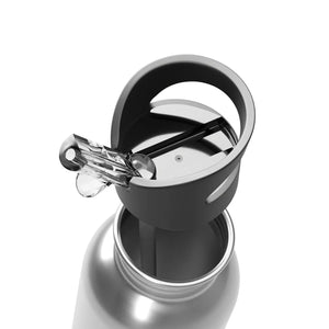 Custom Cricket Player Stainless Steel Water Bottle - Dipaliz - Bottles