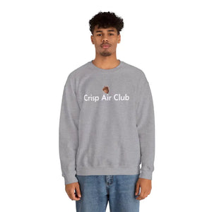 Crisp Air Club Cozy Unisex Crewneck - Ethically Sourced - Dipaliz - Sweatshirts