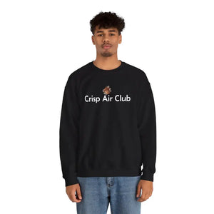 Crisp Air Club Cozy Unisex Crewneck - Ethically Sourced - Dipaliz - Sweatshirts