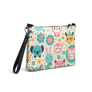 Cute Animal Print Crossbody Bag - Faux Leather - Dipaliz - Cross Body Bags