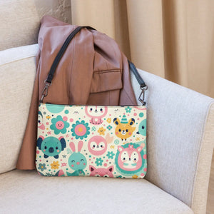 Cute Animal Print Crossbody Bag - Faux Leather - Dipaliz - Cross Body Bags