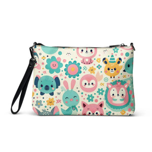 Cute Animal Print Crossbody Bag - Faux Leather - Dipaliz - Cross Body Bags