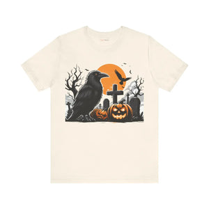 Spooky Unisex Jersey Tee - Jack o Lantern Halloween - Dipaliz - T-shirts