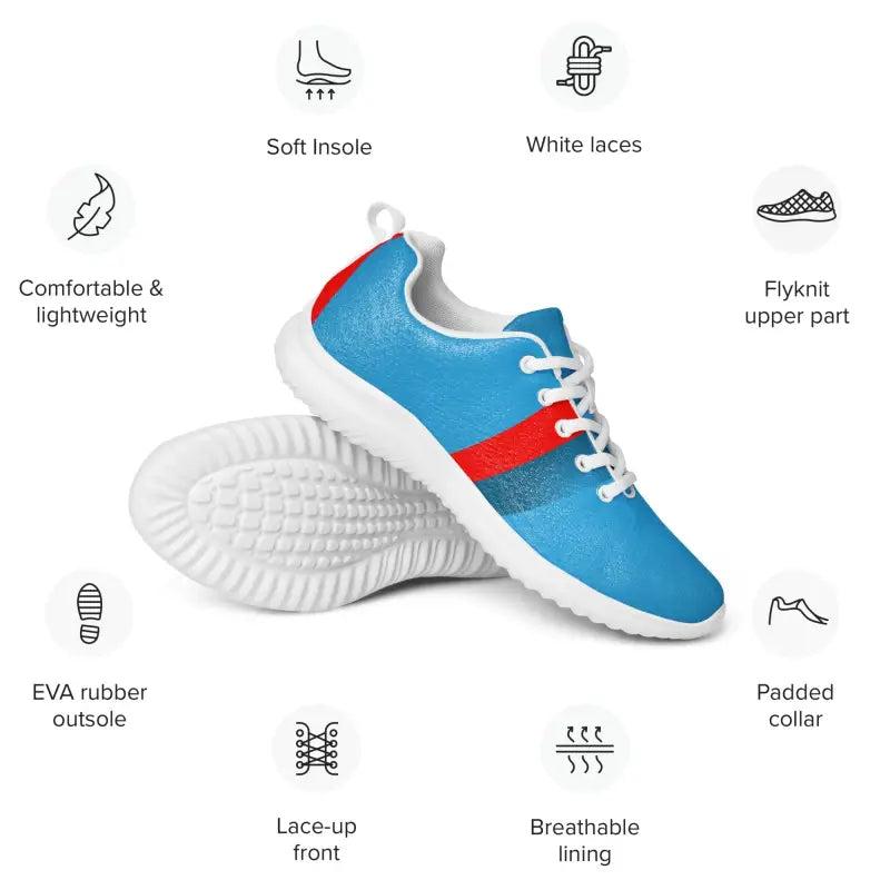 Elevate your Fitness with Red Stripe Men’s Athletic Shoes