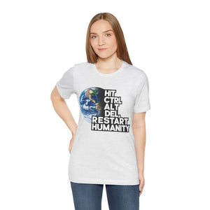 Soft Jersey Short Sleeve - Hit Control Alt Delete Tee - Dipaliz - T-shirts