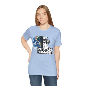 Soft Jersey Short Sleeve - Hit Control Alt Delete Tee - Dipaliz - T-shirts