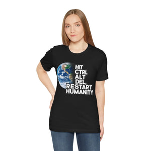 Soft Jersey Short Sleeve - Hit Control Alt Delete Tee - Dipaliz - T-shirts