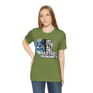 Soft Jersey Short Sleeve - Hit Control Alt Delete Tee - Dipaliz - T-shirts