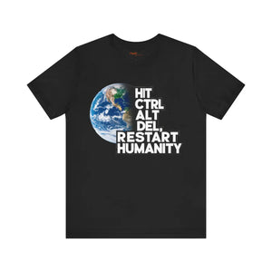 Soft Jersey Short Sleeve - Hit Control Alt Delete Tee - Dipaliz - T-shirts