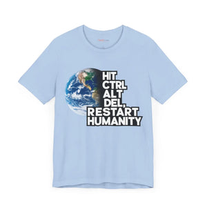 Soft Jersey Short Sleeve - Hit Control Alt Delete Tee - Dipaliz - T-shirts
