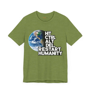 Soft Jersey Short Sleeve - Hit Control Alt Delete Tee - Dipaliz - T-shirts