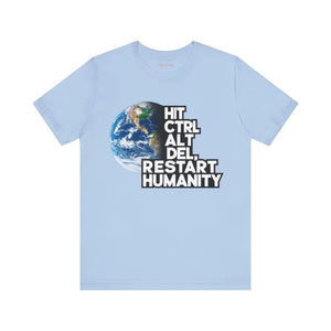 Soft Jersey Short Sleeve - Hit Control Alt Delete Tee - Dipaliz - T-shirts