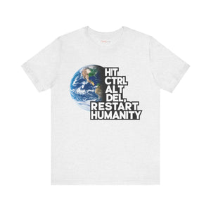 Soft Jersey Short Sleeve - Hit Control Alt Delete Tee - Dipaliz - T-shirts