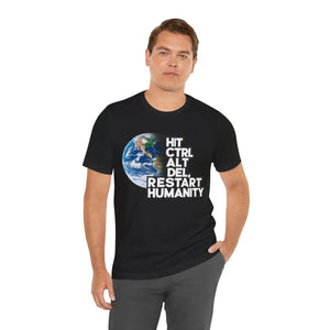 Soft Jersey Short Sleeve - Hit Control Alt Delete Tee - Dipaliz - T-shirts