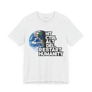Soft Jersey Short Sleeve - Hit Control Alt Delete Tee - Dipaliz - T-shirts