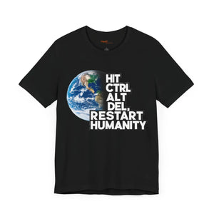 Soft Jersey Short Sleeve - Hit Control Alt Delete Tee - Dipaliz - T-shirts
