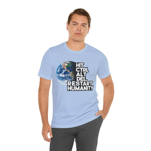 Soft Jersey Short Sleeve - Hit Control Alt Delete Tee - Dipaliz - T-shirts