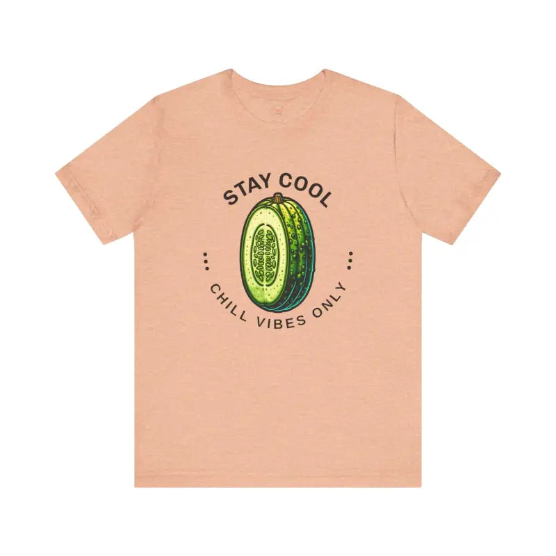 Cucumber Cool Unisex Jersey Tee: Chill in Style - T-shirt