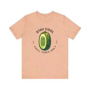 Unisex Jersey Short Sleeve Cool Cucumber Tee - Dipaliz - T-shirts