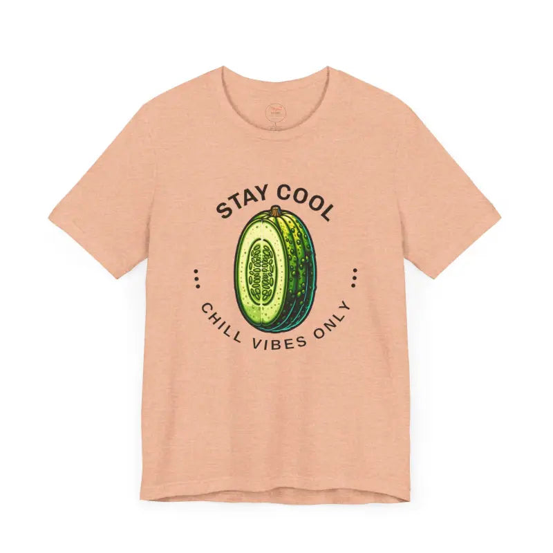 Cucumber Cool Unisex Jersey Tee: Chill in Style - T-shirt