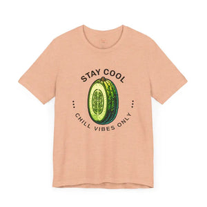 Unisex Jersey Short Sleeve Cool Cucumber Tee - Dipaliz - T-shirts