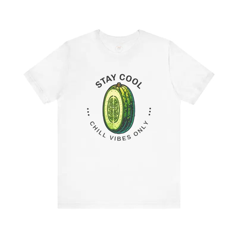 Cucumber Cool Unisex Jersey Tee: Chill in Style - T-shirt