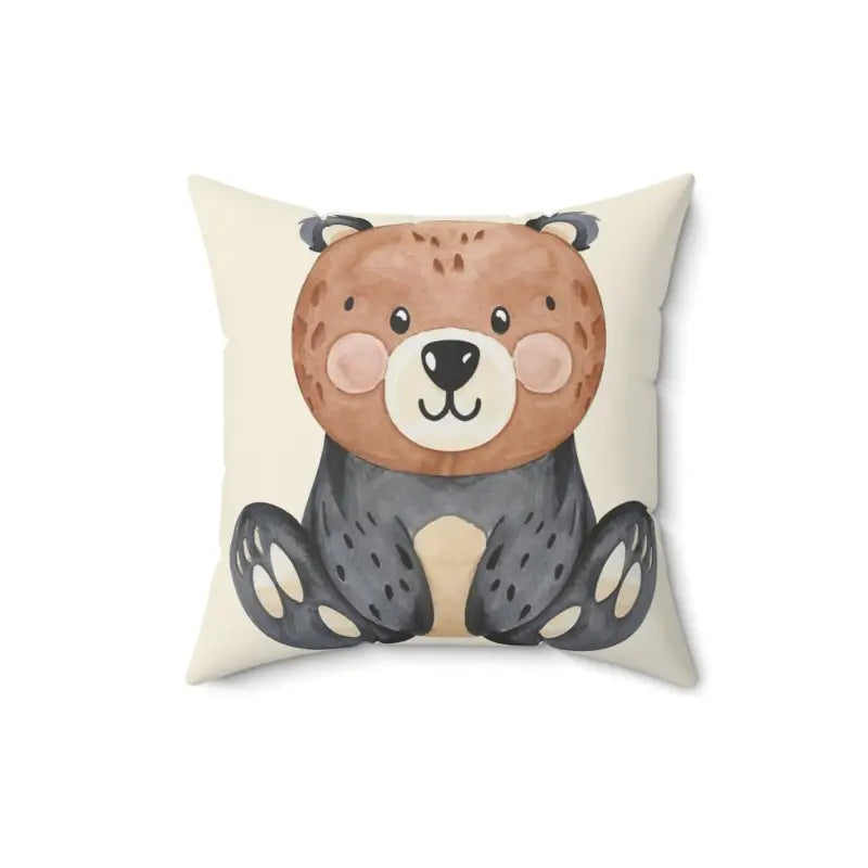 Cuddle Up with Cute Bear Throw Pillows for Cozy Comfort - 16’’ × Home Decor