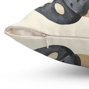 Cute Bear Throw Pillow - Spun Polyester Square Comfort - Dipaliz - Pillows