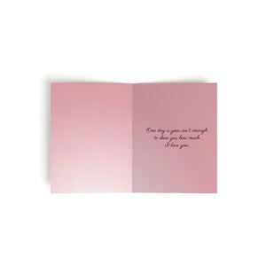 Pink Hearts Greeting Cards Happy Valentine’s Day - Dipaliz