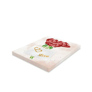 Greeting Cards - Roses Romance Valentine - Dipaliz - & Note