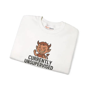 Unsupervised Sweatshirt Funny Crewneck Cozy Comfort - Dipaliz - Sweatshirts