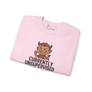 Unsupervised Sweatshirt Funny Crewneck Cozy Comfort - Dipaliz - Sweatshirts