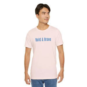 Custom Brave White Tee – Cotton Graphic - Dipaliz - T-shirts - s