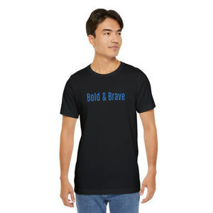 Custom Brave White Tee – Cotton Graphic - Dipaliz - T-shirts - s