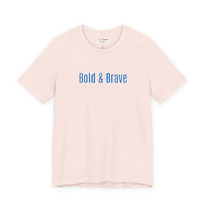 Custom Brave White Tee – Cotton Graphic - Dipaliz - T-shirts - s