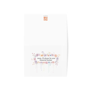 Custom Funny Floral Greeting Card Mother’s Day - Dipaliz - Cards