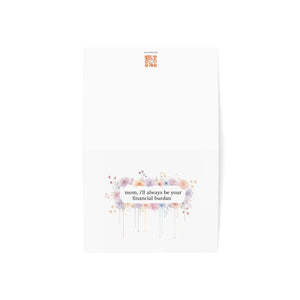 Custom Funny Floral Greeting Card Mother’s Day - Dipaliz - Cards