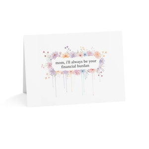 Custom Funny Floral Greeting Card Mother’s Day - Dipaliz - Cards