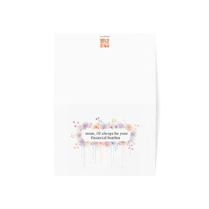 Custom Funny Floral Greeting Card Mother’s Day - Dipaliz - Cards