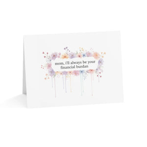 Custom Funny Floral Greeting Card Mother’s Day - Dipaliz - Cards